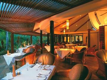 Hotel Bedarra Island Great Barrier Reef Restaurace fotografie
